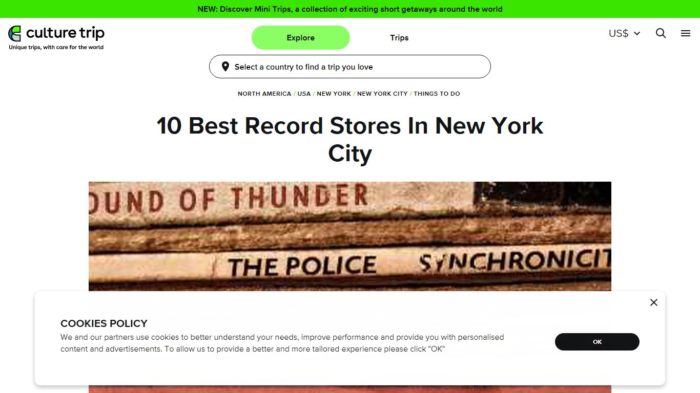 10 Best Record Stores In New York City - Culture Trip